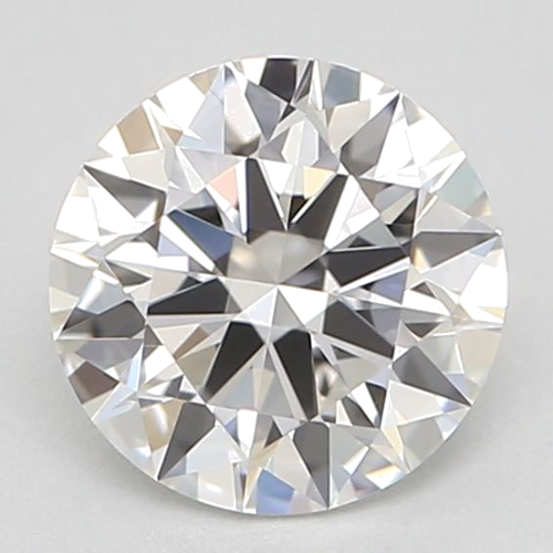0.59 carat F-VVS1 Excellent cut Natūralus Round Deimantas (1)