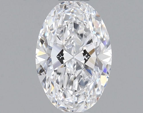 0.43 carat D-VVS1 Natūralus Oval Deimantas (1)