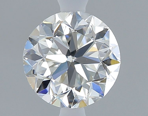 0.5 carat H-VS2 GD cut Natūralus Round Deimantas (1)