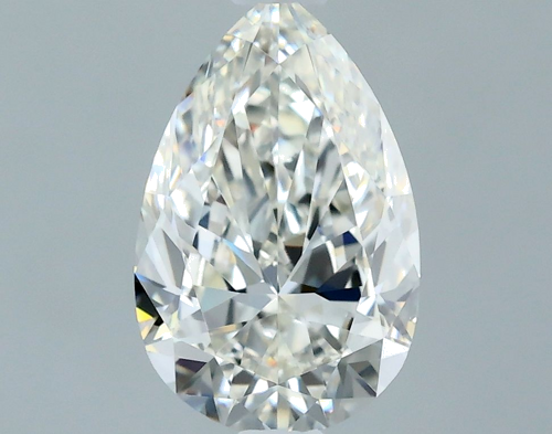 0.73 carat I-VVS1 Natūralus Pear Deimantas (1)