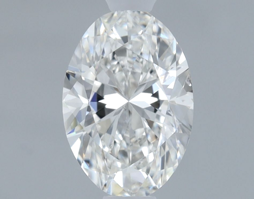 0.5 carat H-SI2 Natūralus Oval Deimantas (1)