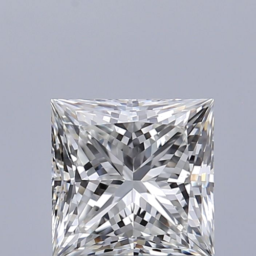 0.81 carat H-VVS1 Natūralus Princess Deimantas (1)