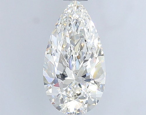 0.9 carat G-VS1 Natūralus Pear Deimantas (1)