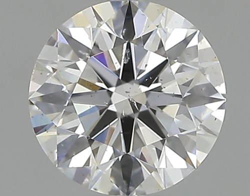 0.5 carat F-SI2 Excellent cut Natūralus Round Deimantas (1)