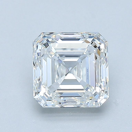 1.5 carat F-VS2 Natūralus Asscher Deimantas (1)