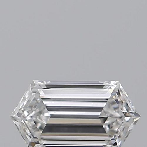 0.3 carat E-VVS2 Natūralus Hexagonal Deimantas (1)