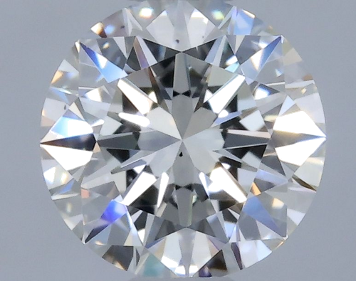 0.52 carat H-VS2 Excellent cut Natūralus Round Deimantas (1)