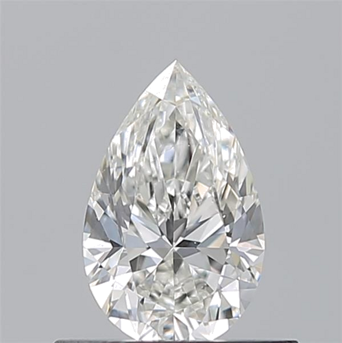 0.52 carat H-VS2 Natūralus Pear Deimantas (1)