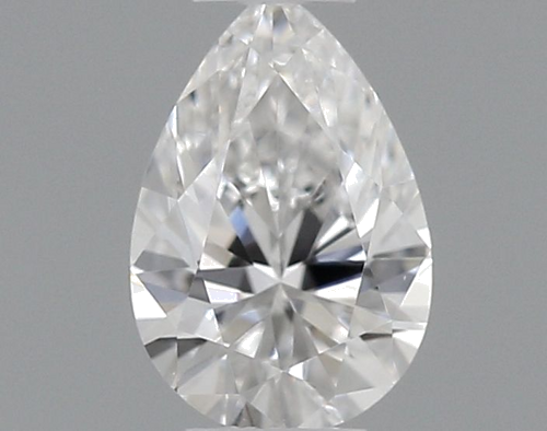 0.23 carat F-VVS2 Natūralus Pear Deimantas (1)