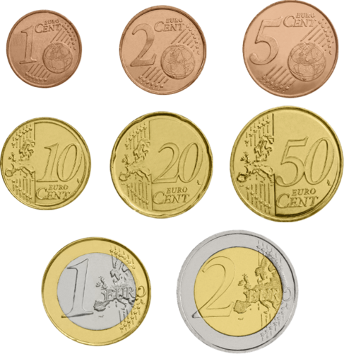 2023 Хорватия Набор монет евро Starter pack (3)