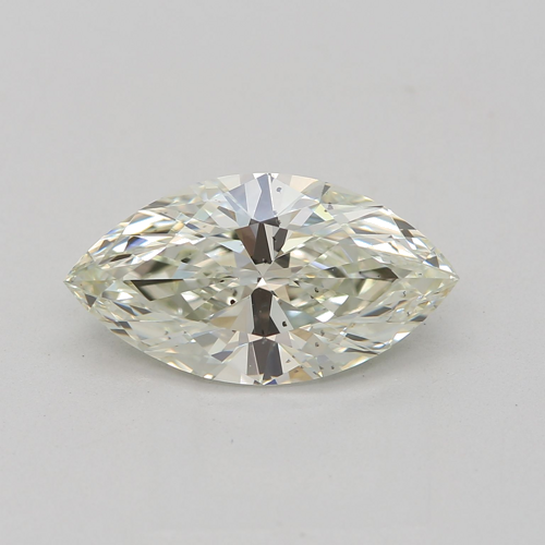 1.3 carat Fancy Light Green-SI1 Natūralus Marquise Deimantas (1)