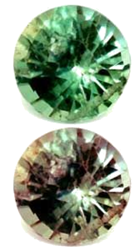 0.21 carat GREEN Round Alexandrite (1)