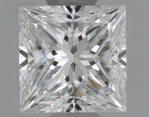 0.46 carat D-VS1 Natūralus Princess Deimantas (1)