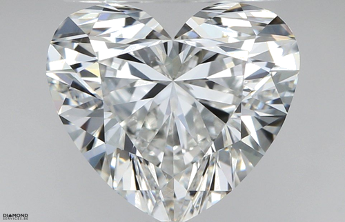 1.9 carat F-VS1 Natūralus Heart Deimantas (1)
