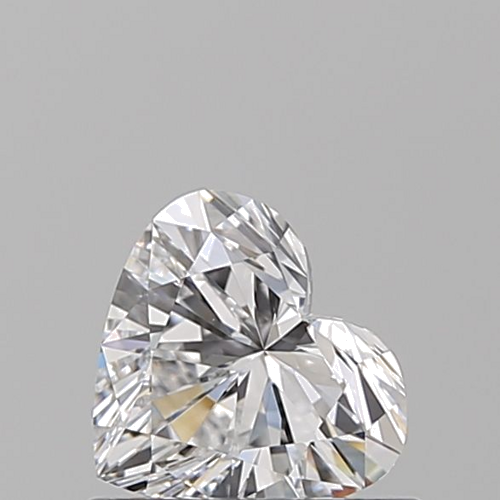 0.62 carat D-VS1 Natūralus Heart Deimantas (1)
