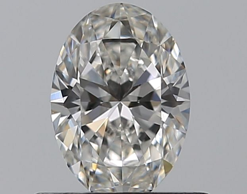 0.58 carat F-VS1 Natūralus Oval Deimantas (1)