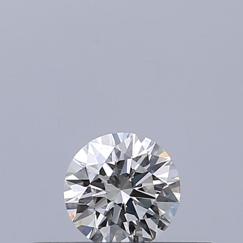 0.19 carat F-VVS1 Excellent cut Natūralus Round Deimantas (1)