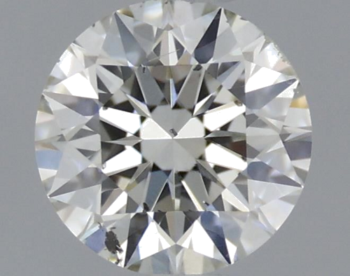 0.36 carat I-SI2 Excellent cut Natūralus Round Deimantas (1)