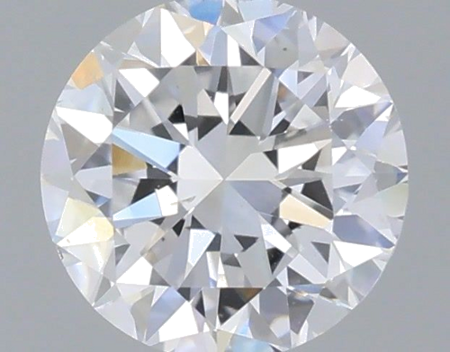 0.5 carat F-SI1 GD cut Natūralus Round Deimantas (1)
