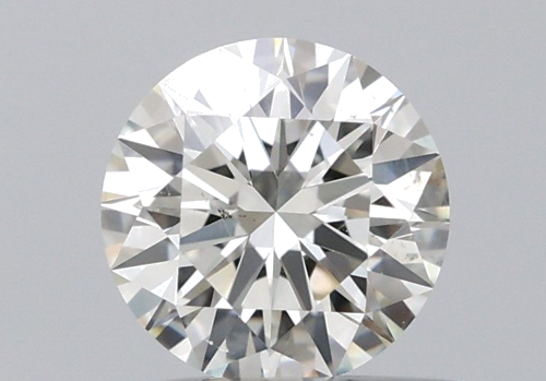 0.53 carat K-SI1 Excellent cut Natūralus Round Deimantas (1)