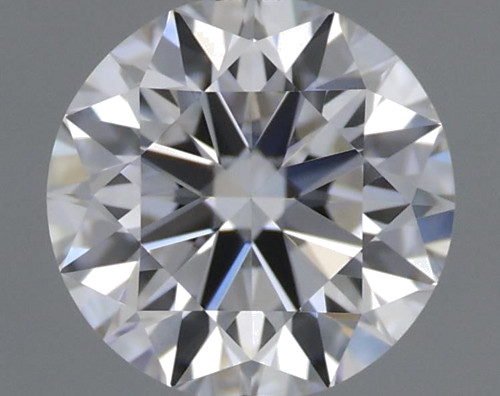 0.53 carat D-VVS2 Excellent cut Natūralus Round Deimantas (1)
