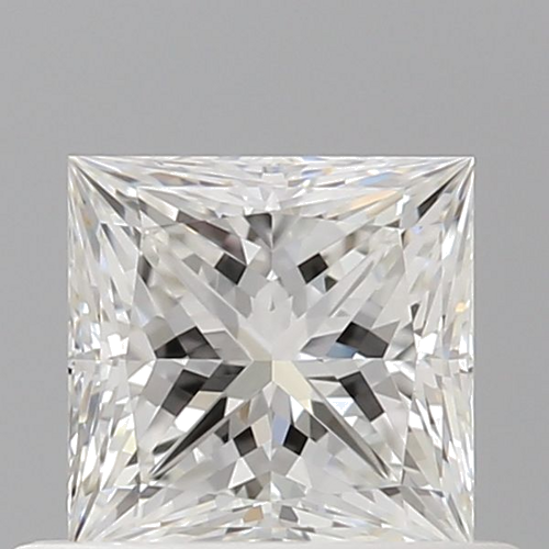 0.59 carat G-VVS1 Natūralus Princess Deimantas (1)
