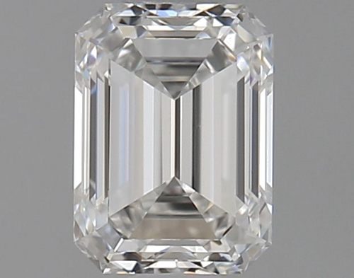 0.7 carat F-VVS2 Natūralus Emerald Deimantas (1)