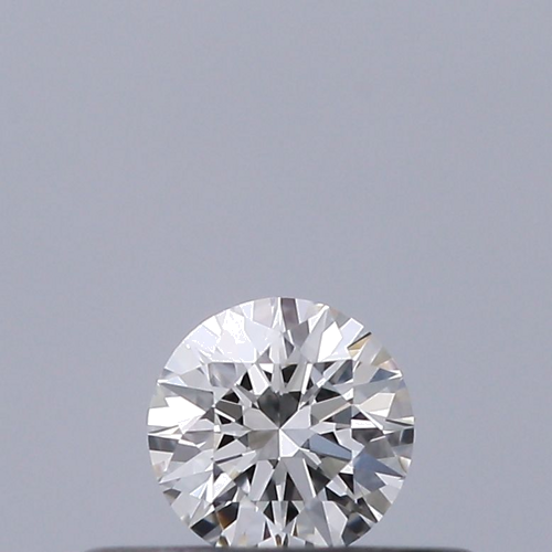 0.18 carat F-VVS1 Excellent cut Natūralus Round Deimantas (1)