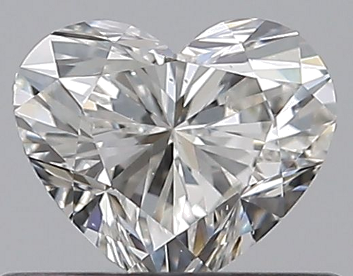 0.41 carat H-VS2 Natūralus Heart Deimantas (1)