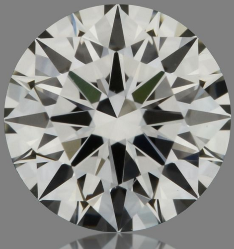 0.37 carat I-IF Excellent cut Natūralus Round Deimantas (1)