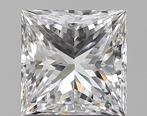 1.2 carat D-VS2 Natūralus Princess Deimantas (1)