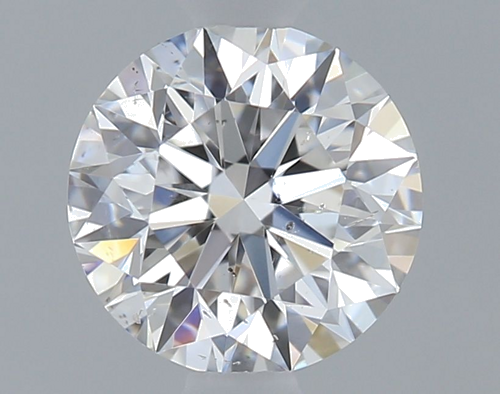 0.5 carat F-SI2 Excellent cut Natūralus Round Deimantas (1)