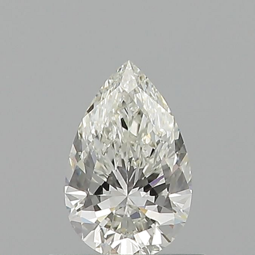 0.6 carat H-VVS2 Natūralus Pear Deimantas (1)