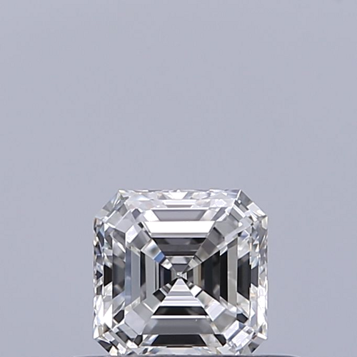 0.32 carat F-VVS1 Natūralus Asscher Deimantas (1)