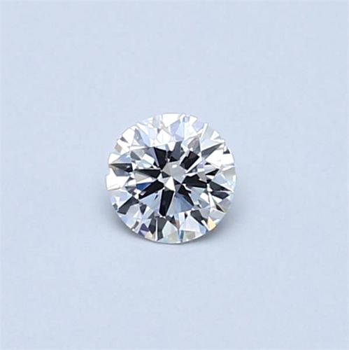 0.23 carat E-VVS1 Very Good cut Natūralus Round Deimantas (1)