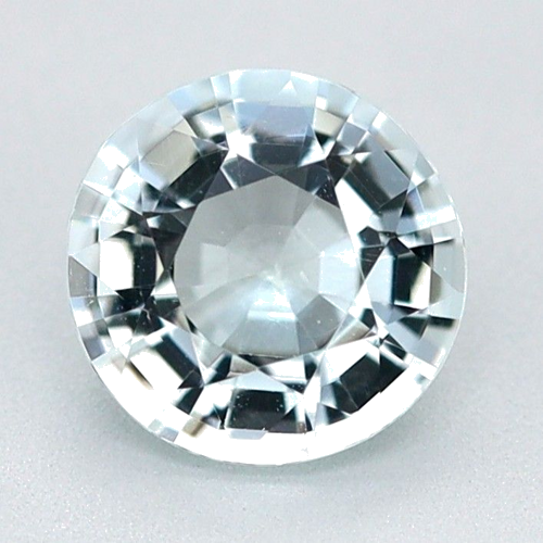 0.44 carat BLUE Round Aquamarine (1)