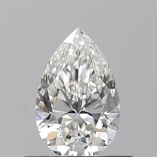 0.55 carat G-VVS1 Natūralus Pear Deimantas (1)