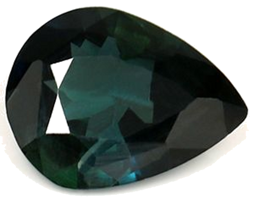 0.6 carat TEAL Pear Safyras (1)