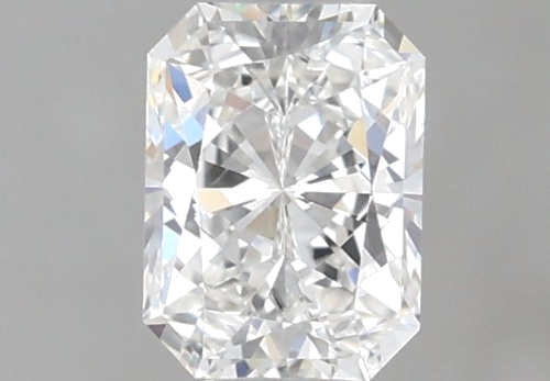 0.3 carat F-VVS1 Natūralus Radiant Deimantas (1)