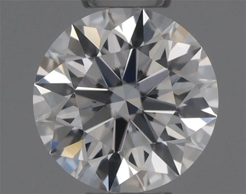 0.31 carat F-VVS1 Excellent cut Natūralus Round Deimantas (1)