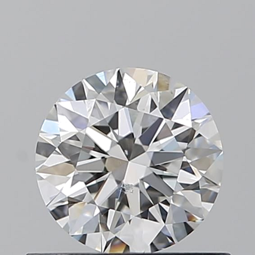 0.6 carat F-SI1 Excellent cut Natūralus Round Deimantas (1)