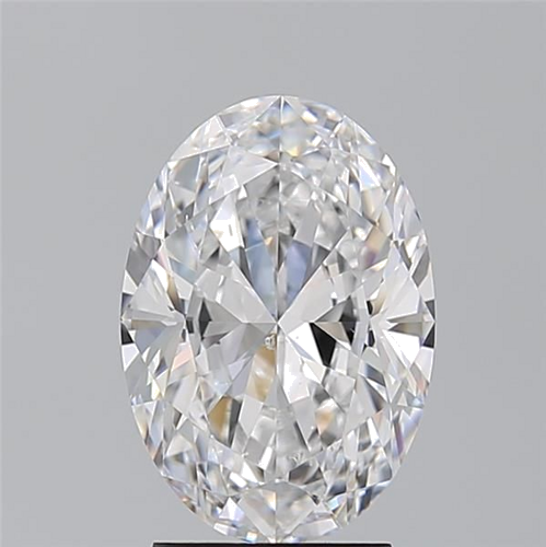 2.61 carat D-SI1 Natūralus Oval Deimantas (1)