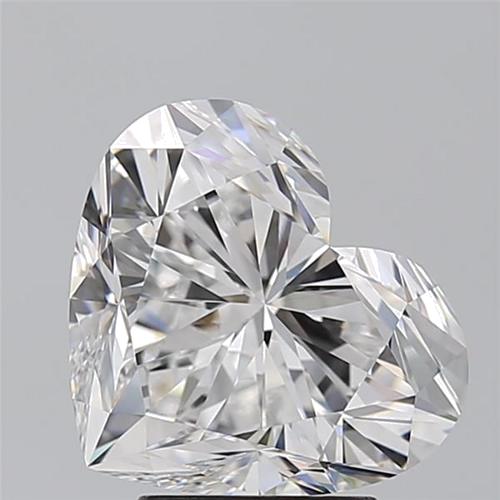 4.05 carat E-VVS2 Natūralus Heart Deimantas (1)