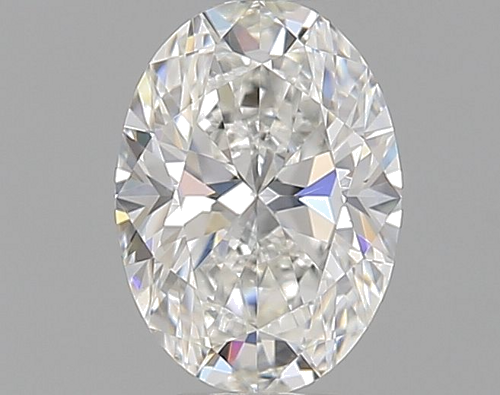 0.4 carat F-VVS1 Natūralus Oval Deimantas (1)