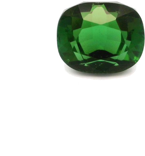 4.12 carat GREEN Cushion Tourmaline (1)