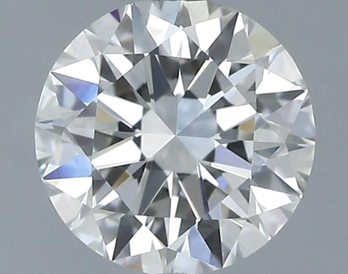 0.42 carat H-VVS1 Excellent cut Natūralus Round Deimantas (1)