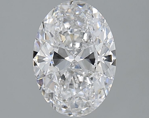 1.7 carat D-SI2 Natūralus Oval Deimantas (1)