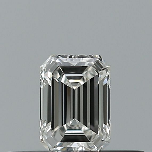 0.23 carat F-VVS1 Natūralus Emerald Deimantas (1)