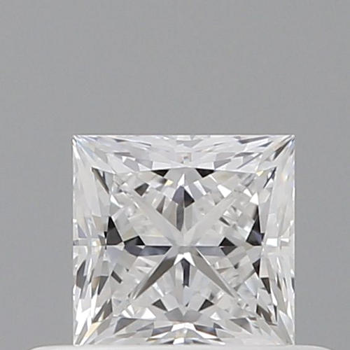 0.4 carat D-VVS1 Natūralus Princess Deimantas (1)