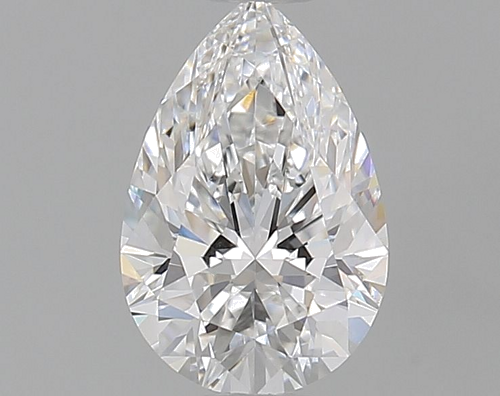 0.6 carat E-VVS2 Natūralus Pear Deimantas (1)